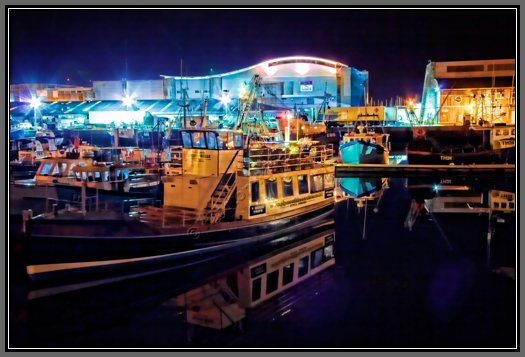 fishquay-boats-by-night.jpg Barbican Fishquay by Night