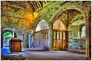 Inside an original castle hallway - study-in-light.jpg click to see this fine art photo at larger size